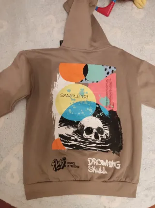 Sudadera Polinesia Beige