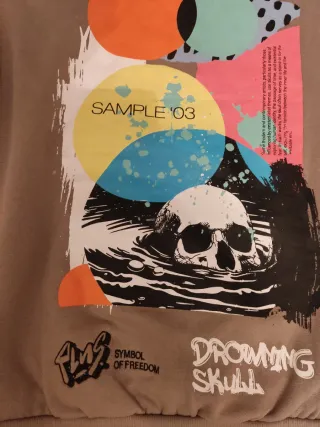 Sudadera Polinesia Beige