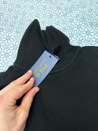 Jersey Polo Ralph Lauren Cuello Alto Negro