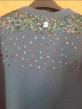 Gilet Liu Jo tg. 12 con paillettes