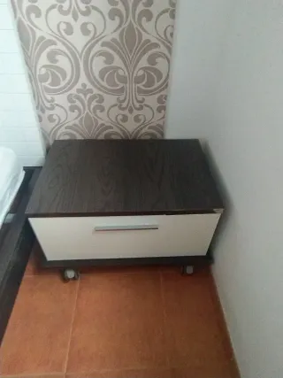 2 Cajoneras modernas madera y metal