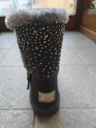 Stivaletti Liu Jo con strass e pelliccia