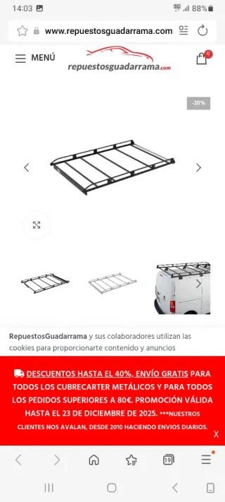 Baca Movano L2H1 Nueva