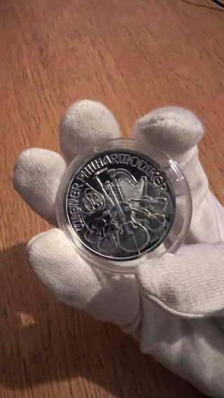 Moneda Plata 1 Onza Filarmónica Viena 2011