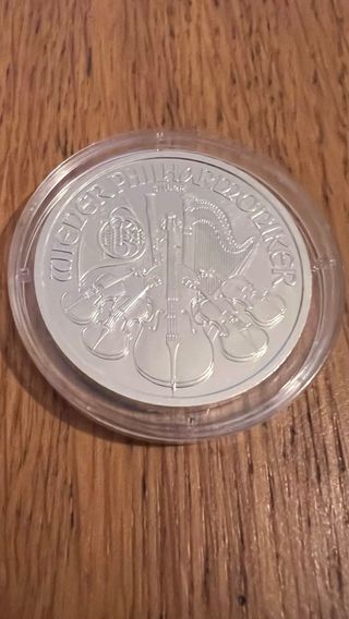 Moneda Plata 1 Onza Filarmónica Viena 2011