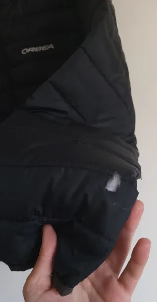 Chaqueta Plumas Orbea Mujer Retro Negra