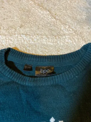 Jersey Navideño Pingüino Patinador Talla M