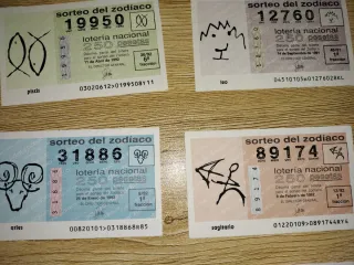 Lotería Nacional los 12 Signos del Zodiaco