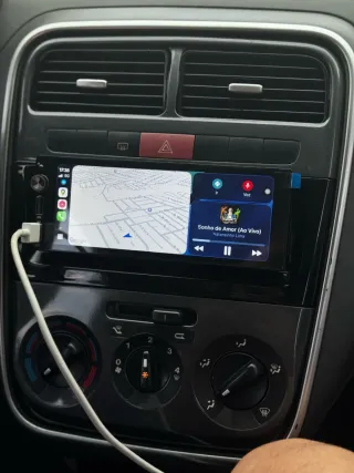 Radio Táctil CarPlay  Inalámbrica Coche 1DIN