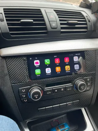 Radio Táctil CarPlay  Inalámbrica Coche 1DIN