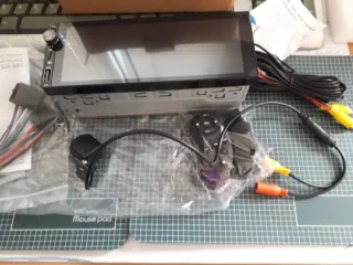 Radio Táctil CarPlay  Inalámbrica Coche 1DIN