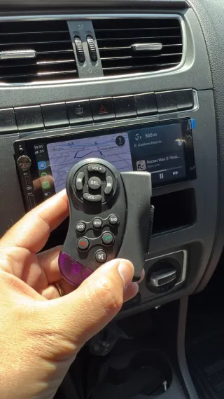 Radio Táctil CarPlay  Inalámbrica Coche 1DIN
