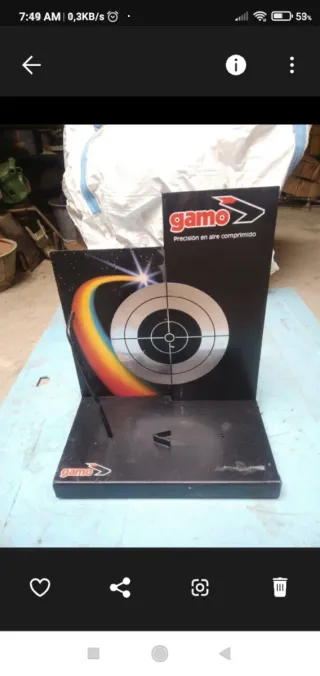 Cartel publicitario de los años 80/90. Decoración.