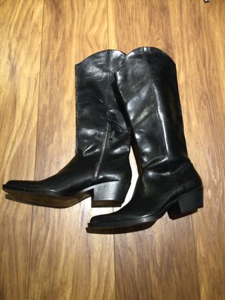 Botas Zara Negras Talla 39