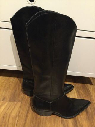 Botas Zara Negras Talla 39