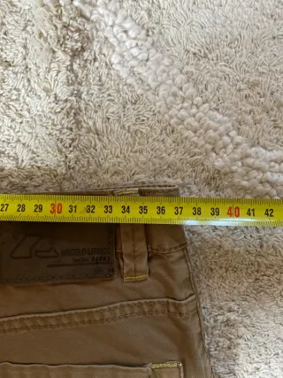 Angelo Litrico Vaqueros Beige Retro Vinta