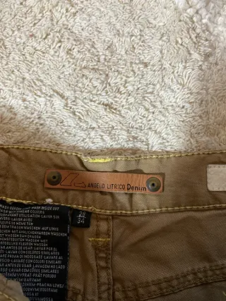 Angelo Litrico Vaqueros Beige Retro Vinta