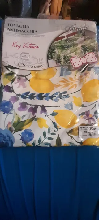 Tovaglia antimacchia Vivy Victoria 6 posti