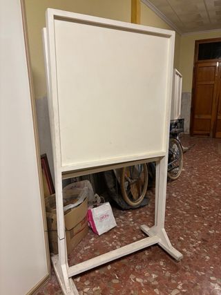 Biombos Paneles Separadores Madera Blancos