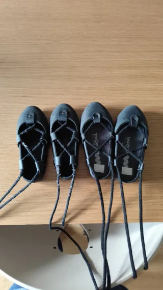 Falda baserritarra y abarcas