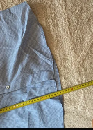 Camisa Tommy Hilfiger Manga Larga Azul