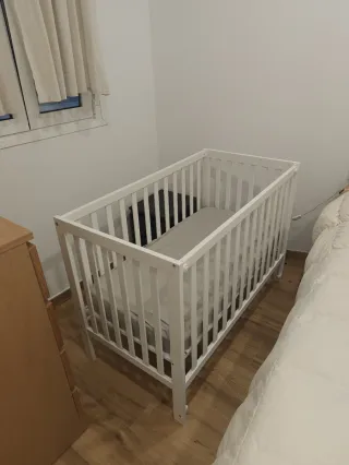 Cuna colecho bebé 60x130