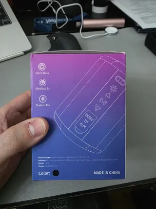 Altavoz Bluetooth Portátil 24W Sonido Estéreo