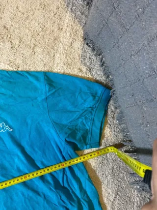 Polo Kappa Azul Vintage Retro 90s