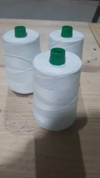 Bobinas de hilo industrial y alimentario