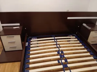 Somier Flex, Cabecero y 2 Mesitas