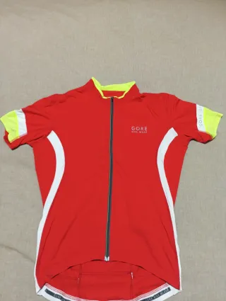 Maillot Ciclismo Gore Bike Wear Rojo Talla M