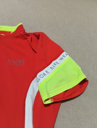Maillot Ciclismo Gore Bike Wear Rojo Talla M