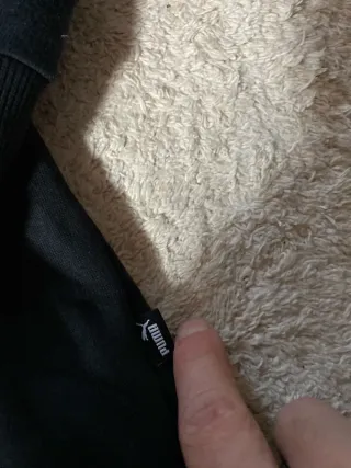 Sudadera Puma Negra Dorada Talla L