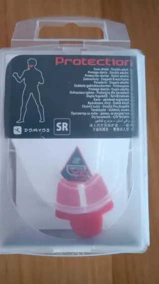 Guantes de boxeo rojos +bucal