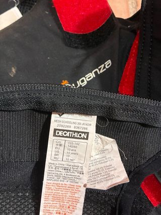 Chaleco protector equitación Fouganza