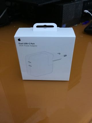 Pack 2 cargadores Apple 35W USB-C+Cargador Magsafe