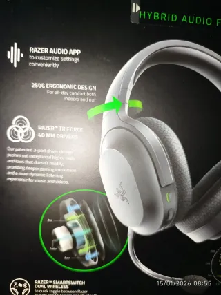 Auriculares Razer Barracuda X Bluetooth