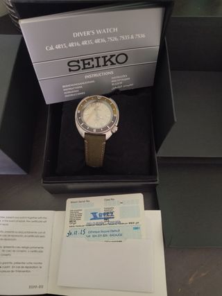 Seiko tortuga automático