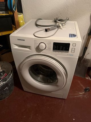 Lavadora Samsung Blanca