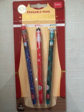 Lote 4 packs bolígrafos borrables Legami