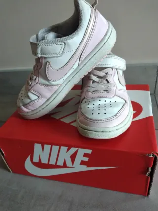 Scarpe ginnastica bambina Nike rosa/bianche