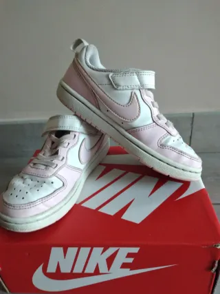 Scarpe ginnastica bambina Nike rosa/bianche