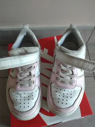 Scarpe ginnastica bambina Nike rosa/bianche