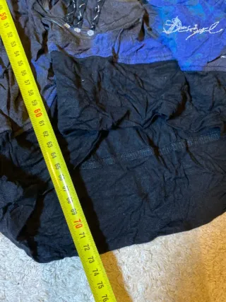 Blusa Desigual Azul y Negra