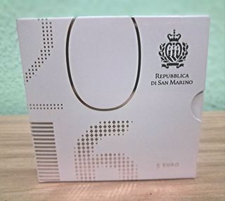 Moneda 5 Euro Plata San Marino 2016