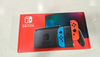 Nintendo Switch Azul y Rojo+ accesorios