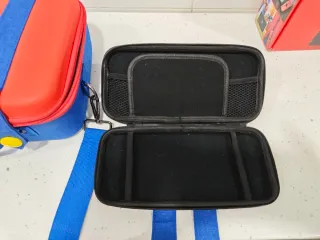 Nintendo Switch Azul y Rojo+ accesorios