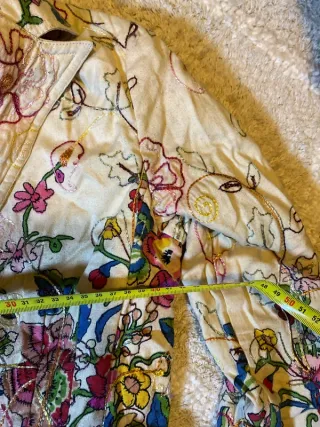 Blazer estampado floral retro sweetwear