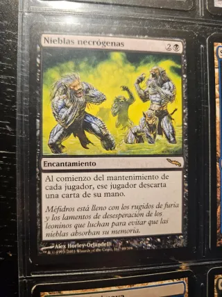Nieblas Necrógenas Magic The Gathering Carta