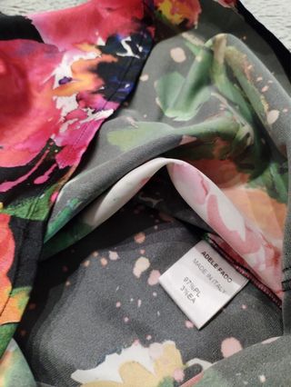 Vestito Adele Fado floreale nero taglia S (40 it)